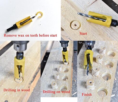 MaxTool 1-1/2" TCT Hole Saw 38mm Carbide Tip Holesaw 2" Deep with 5/8-18 Thread for Cutting Asphalt Brick Concrete MDF Tough Material; CT00Y57R132E in Kuwait
