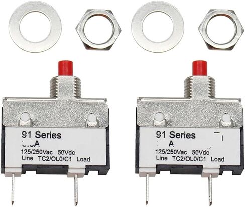 2PCS 91series 10A Miniature Circuit Breaker Overload Protector Switch in Kuwait