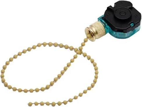 1pc 3089TB-1 Ceiling Fan Light Lamp Replacement Parts 3position 4 Wire Pull Chain Control Light Switches Pull Switch in Kuwait