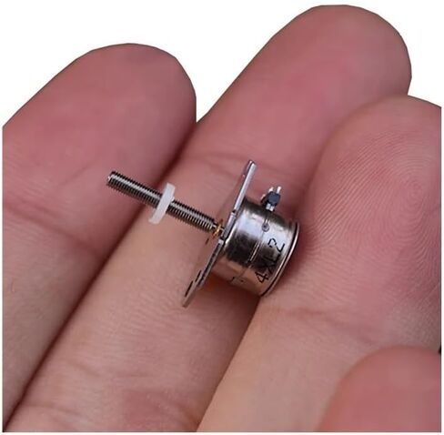8mm Stepper Electronic Starter 2-Phase 4-Wire Stepping Electronic Starter Linear Slider Screw Shaft Moving Block 10mm Stroke DIY Camera in Kuwait