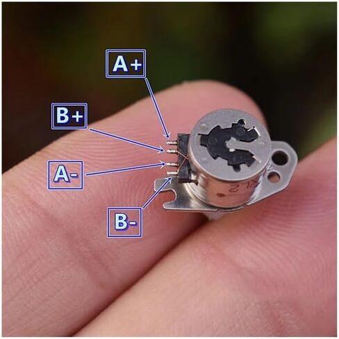 8mm Stepper Electronic Starter 2-Phase 4-Wire Stepping Electronic Starter Linear Slider Screw Shaft Moving Block 10mm Stroke DIY Camera in Kuwait