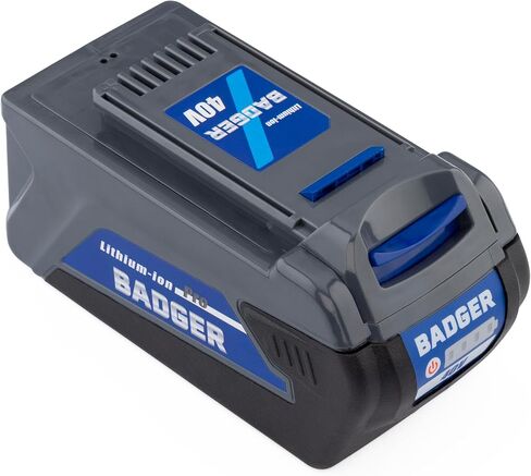 Wild Badger Power WB40V4.0AHB 40 Volt 4.0Ah Lithium-Ion Battery, Blue – High-Capacity Power for 40V Tools, Compatible with String Trimmers, Leaf Blowers, Lawn Mowers & More in Kuwait