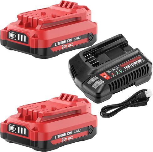 2 Packs 8000mAh Replacement for Craftsman 20V Battery CMCB206 | Compatible with Craftsman 20 Volt Batteries CMCB209 CMCB205 CMCB204 CMCB202 in Kuwait