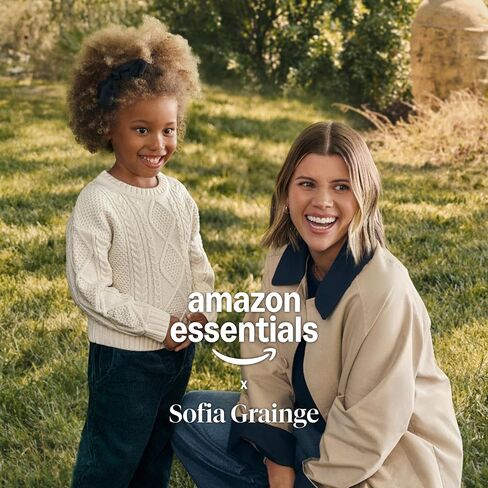 Amazon Essentials x Sofia Grainge Toddler and Baby Boys' Corduroy Bib Overall in Kuwait