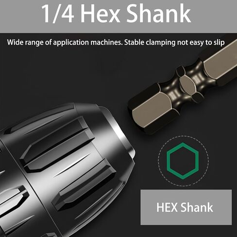 2PCS 10mm Four-Flute Titanium Masonry Drill Set, Carbide Tip Masonry Bits for Concrete Glass Tile Brick, Serrated Edge Design with 1/4" Hex Shank for Multi-Material Drilling in Kuwait