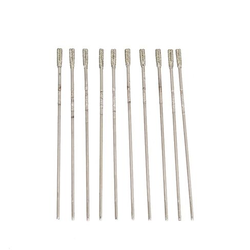 Drill bit No. 4 1.4mm 10pcs Set, Silicon Carbide Drill Bits, Jade Gemstone Drill Bits, Micro Solid Tip Drilling Bits, Suitable for Stone Jewelry Jade Dr (4 1.4mm(10 Pieces) in Kuwait