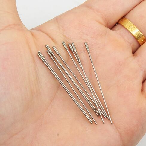 Drill bit No. 4 1.4mm 10pcs Set, Silicon Carbide Drill Bits, Jade Gemstone Drill Bits, Micro Solid Tip Drilling Bits, Suitable for Stone Jewelry Jade Dr (4 1.4mm(10 Pieces) in Kuwait