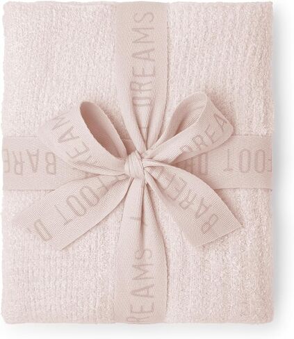 Barefoot Dreams® CozyChic Lite® Ribbed Blanket, Pink, 30"x40" in Kuwait