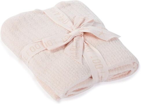 Barefoot Dreams® CozyChic Lite® Ribbed Blanket, Pink, 30"x40" in Kuwait