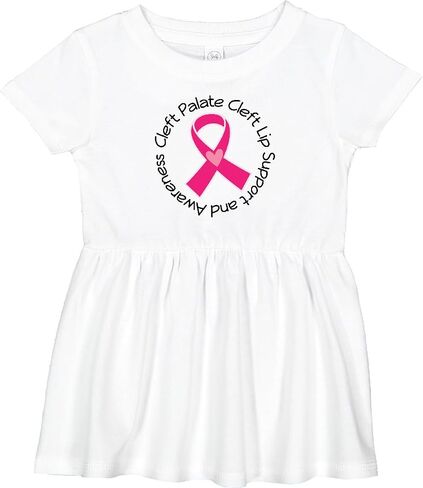 inktastic Cleft Palate Cleft Lip Awareness Ribbon Infant Dress in Kuwait