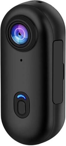 4K HD WiFi Mini POV Camera, Magnetic Waterproof Clip Wearable Thumb Recorder for Chest Motorcycle Cycling Vlog in Kuwait
