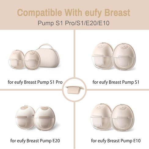 6pcs Replacement Spout Cap for eufy Wearable Breast Pump E/20/E10/S1/S1 Pro, Dustproof, Keep Clean, Prevents Leaks from the Top, Fit for eufy Breast Pump Parts in Kuwait