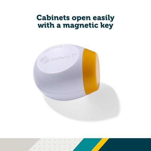Safety 1st Secure-to-Explore Adhesive Magnetic Lock Keys, 2 Extra Keys, White in Kuwait