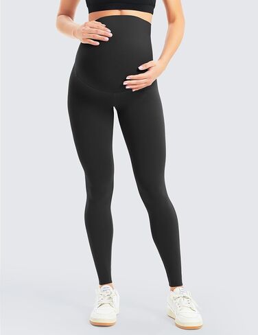 BONVIGOR Maternity Leggings for Women Over the Belly | Second-skin Comfort, Full Length，Yoga, Compressiom, Stretchy, Pregnancy and Postpartum Leggings in Kuwait