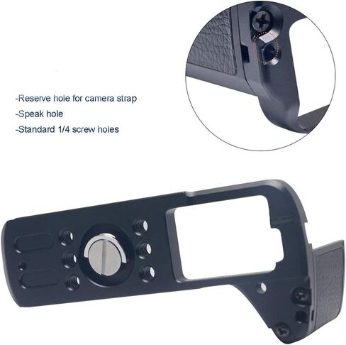 MCO-XT2 Metal Hand Grip+Quick Release Plate Fit Fujifilm Fuji X-T2 X T2 X-T2 as MHG-XT2 Replacement in Kuwait