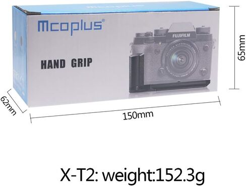MCO-XT2 Metal Hand Grip+Quick Release Plate Fit Fujifilm Fuji X-T2 X T2 X-T2 as MHG-XT2 Replacement in Kuwait