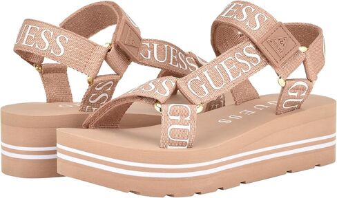 Guess Women's AVIN Wedge Sandal in Kuwait