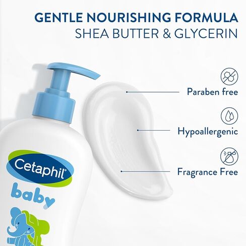 Cetaphil Baby Daily Lotion with Organic Calendula, Hypoallergenic, Sweet Almond & Sunflower Oils,6.7 Fl. Oz (Packaging May Vary) in Kuwait