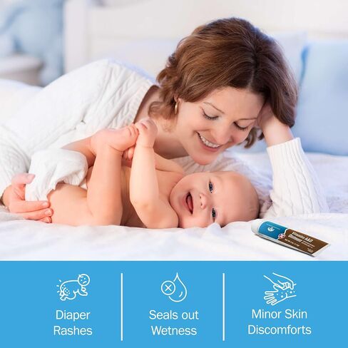 Vitamin A&D Ointment for Baby Diaper Rashes - 4 oz of A and D Ointment for Adults, Seniors, and Babies in Kuwait