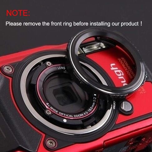 JJC Lens Kit for Olympus Tough TG-7+TG-7 TG-6 TG-5 TG-4 Screen Protector in Kuwait