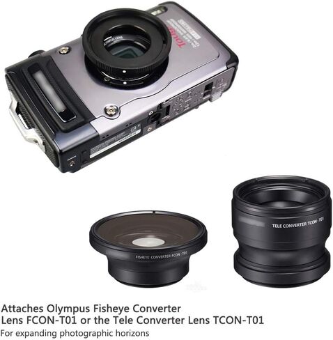 JJC Lens Kit for Olympus Tough TG-7+TG-7 TG-6 TG-5 TG-4 Screen Protector in Kuwait