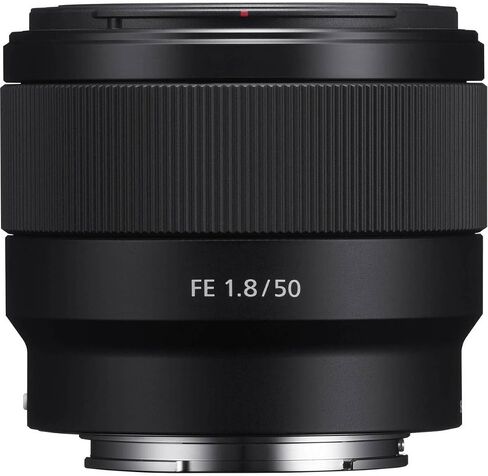 Sony FE 50mm f/1.8 Lens for Sony E, Bundle with 49mm Filter Kit, Lens Case, in Kuwait