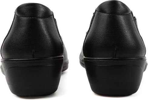 Womens Ballet Flats Business Office Work Dress Shoes Leather UP Dressy Flat in Kuwait