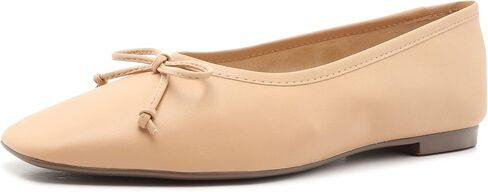 SCHUTZ Women's Ballerina Arissa Bow Leather Flat in Kuwait