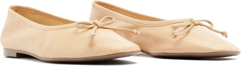 SCHUTZ Women's Ballerina Arissa Bow Leather Flat in Kuwait