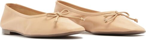 SCHUTZ Women's Ballerina Arissa Bow Leather Flat in Kuwait