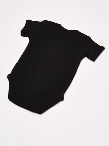 Nirvana unisex baby Nirvana Smiley Onesie, Black, 6 Months and Toddler T Shirt Set, Black, 12 US in Kuwait