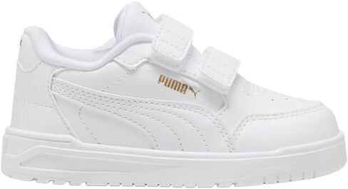 PUMA Toddler Boys Shuffle Downtown Lo Slip On Sneakers Shoes Casual - White in Kuwait