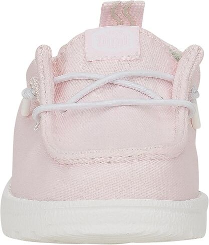 HEYDUDE Infant LILDUDE Seasonal Slip On Shoe, Festive Pink Size 4 | Breathable Upper, Soft Jersey Lining, Scrunch Collar, Silicone Pull Tab, Foam Midsole, Flexible Outsole, Early Walker in Kuwait