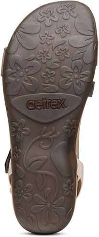 Aetrex Women's Gabby Orthopedic Strappy Sandals For Women - Adjustable Open Toe Arch Support Fashion Womens Sandals in Kuwait