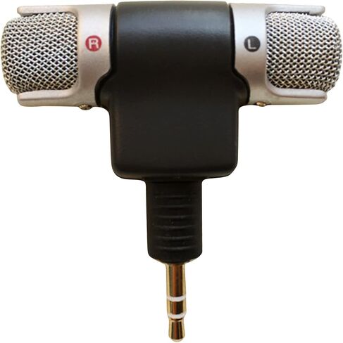 3.5mm Microphone Stereo Mic for Studios Interviews Microphone for Smartphone Computer in Kuwait