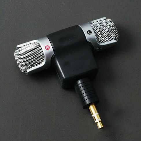 3.5mm Microphone Stereo Mic for Studios Interviews Microphone for Smartphone Computer in Kuwait