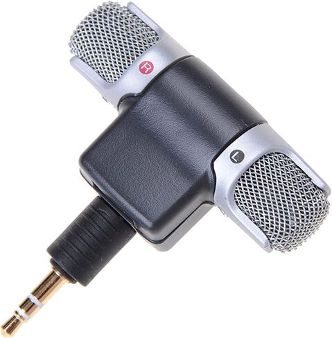 3.5mm Microphone Stereo Mic for Studios Interviews Microphone for Smartphone Computer in Kuwait