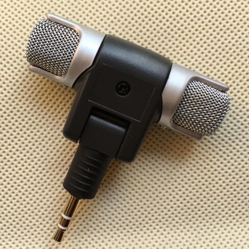 3.5mm Microphone Stereo Mic for Studios Interviews Microphone for Smartphone Computer in Kuwait