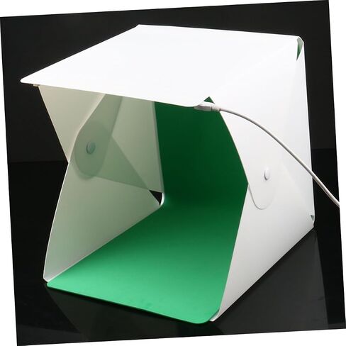 Generic Small Portable LED Light Box Tent with 20cm Folding Mini Photography Soft Light Tent Kit for Product and Jewelry Shooting with 4 Color Backdrops in Kuwait