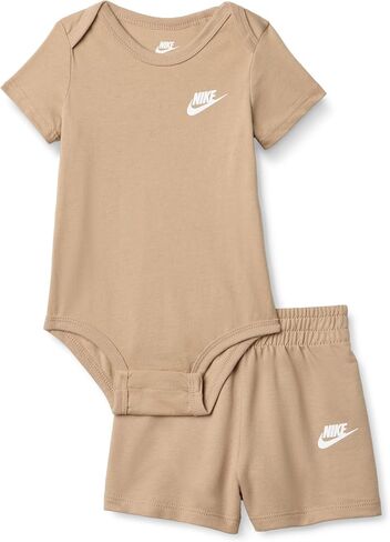 Nike Baby Club Knit Bodysuit and Shorts 2-Piece Outfit Set in Kuwait