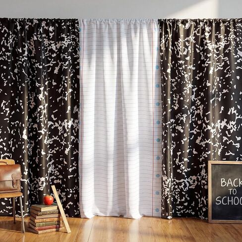 Boao Back to School Backdrop Notebook Paper Backdrop 79 x 47 Welcome First Day of School Decorations Composition Party Decor for Kids Classroom Office Welcome Student Photoshoot (Pencil) in Kuwait