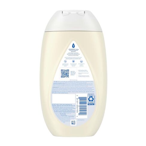 Johnson's Sensitive Care Baby Face & Body Cream with Vitamin B5, Daily Moisturizing Baby Cream to Calm, Nourish & Comfort Dry, Sensitive Skin, Lightly Scented, Hypoallergenic, 13.6 oz in Kuwait