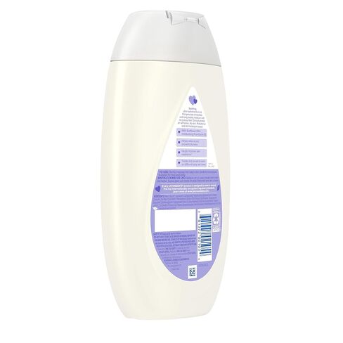 Johnson's Sensitive Care Baby Face & Body Cream with Vitamin B5, Daily Moisturizing Baby Cream to Calm, Nourish & Comfort Dry, Sensitive Skin, Lightly Scented, Hypoallergenic, 13.6 oz in Kuwait