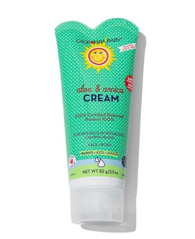 California Baby Aloe Vera & Arnica Cream | Soothing After Sun Lotion | 100% Plant-Based Sunburn Relief | Moisturizes Irritated Skin | 82 g / 2.9 oz. in Kuwait