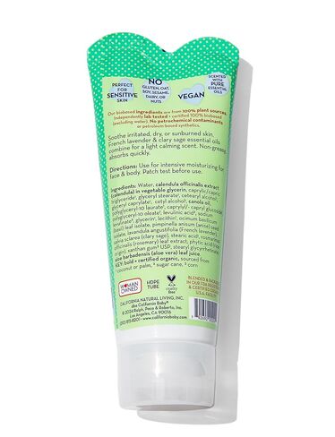 California Baby Aloe Vera & Arnica Cream | Soothing After Sun Lotion | 100% Plant-Based Sunburn Relief | Moisturizes Irritated Skin | 82 g / 2.9 oz. in Kuwait