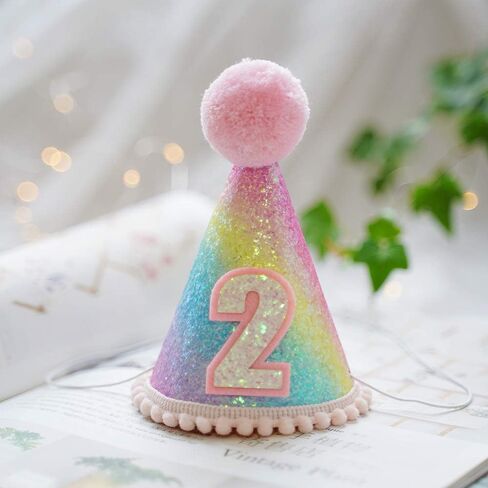 Birthday Crown, Prince Princess Birthday Hat Headband Tiara Crown Cake Photo Prop Party Decorations in Kuwait