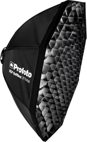 Profoto Ocf Softgrid 50 Degree 3' Octa Grid, 36 and 90cm, Model 101233 | Velcro Pull-over Mount, Narrows Beam, Reduces Spill, Compact 8 Oz, Pouch Included in Kuwait