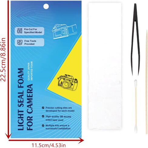 Replacement Pre-Cut Light Seal Foam Sponge Kits for Nikon FE FE2 FM FM2 Camera Accessory YUBJIANG in Kuwait