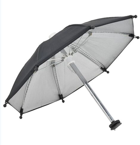 Black DSLR Camera Umbrella Sunshade Rainy Holder for General Camera Photographic in Kuwait