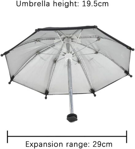 Black DSLR Camera Umbrella Sunshade Rainy Holder for General Camera Photographic in Kuwait